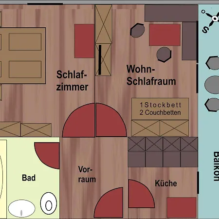 Appartement Zugspitz-arena Haus Schachtkopf *